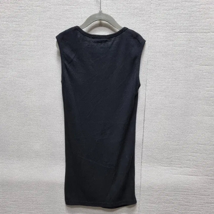 [BUNJANG] Sleeveless T-Shirt Black / 바451 민소매 티셔츠