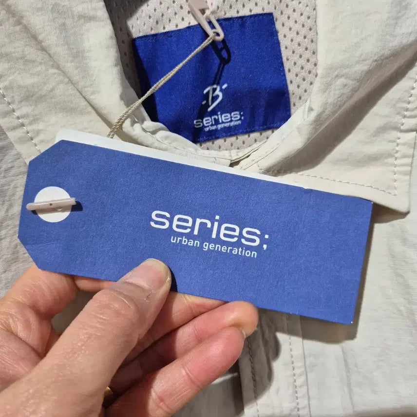 [BUNJANG] Series Short-Sleeve Pocket Shirt Beige / 시리즈 반팔 포켓 셔츠 베이지