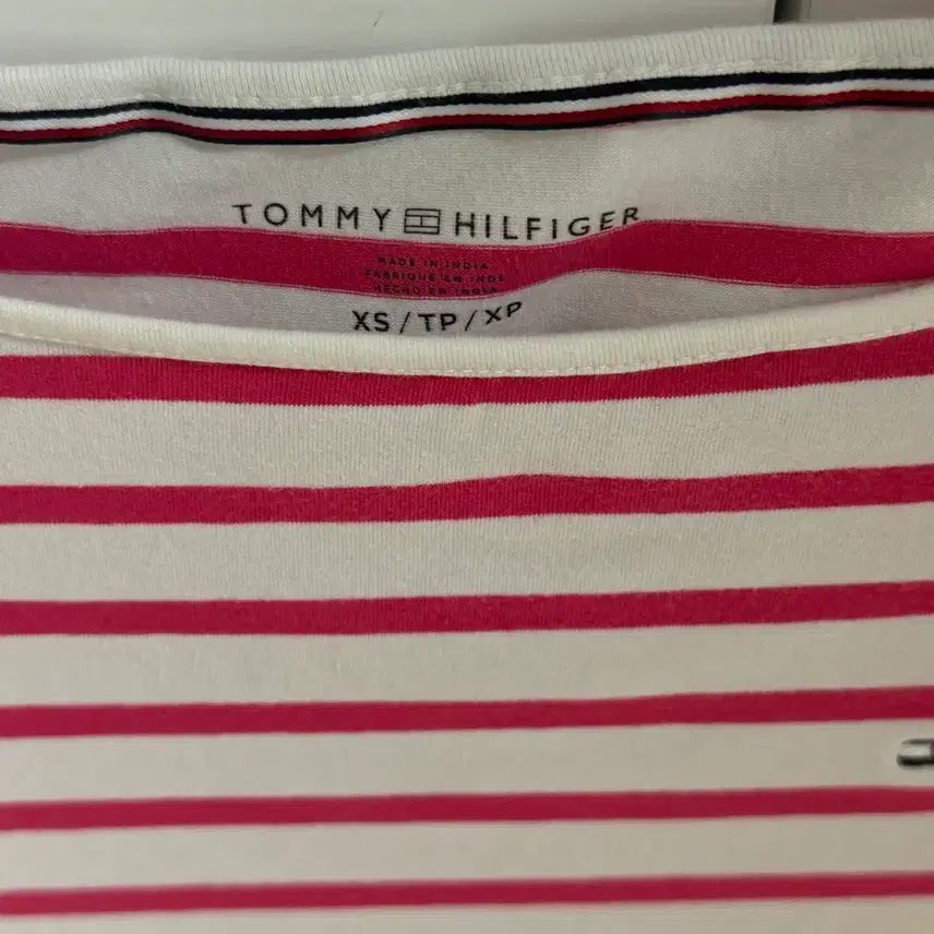 [BUNJANG] Tommy Hilfiger Striped Long Sleeve T-Shirt / 타미힐피거 스트라이프 긴팔 티셔츠