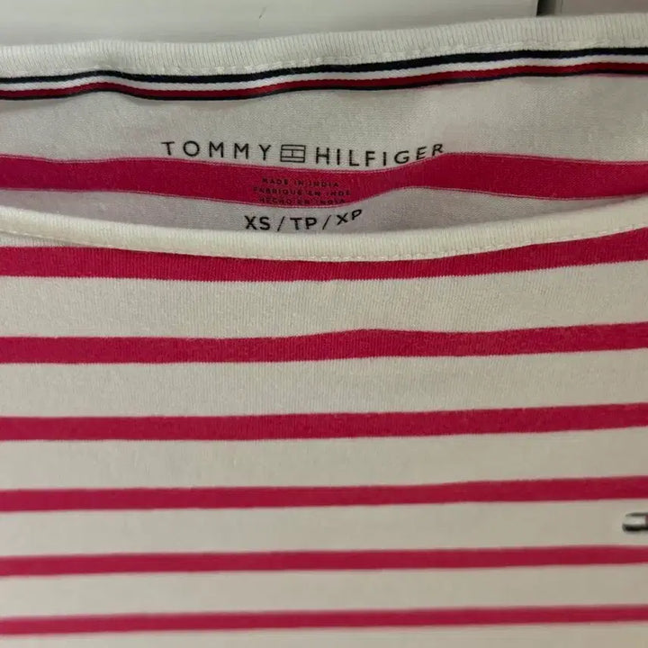 [BUNJANG] Tommy Hilfiger Striped Long Sleeve T-Shirt / 타미힐피거 스트라이프 긴팔 티셔츠