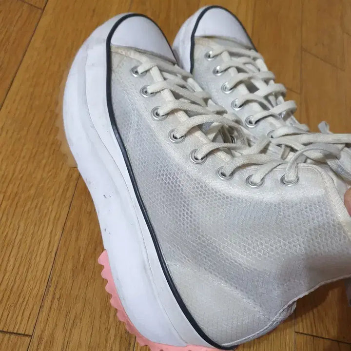 [BUNJANG] Converse Run Star Hike High Top White 240mm Unisex / 컨버스 런스타 하이크 하이 240