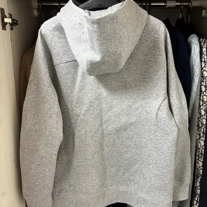 [BUNJANG] Allegri Bonded Hooded Top / allegri 알레그리 그레이 본디드 후드 상의