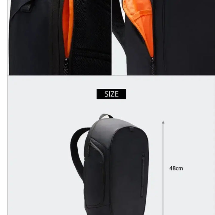 [BUNJANG] Nike Black Backpack / 나이키 블랙 백팩 가방