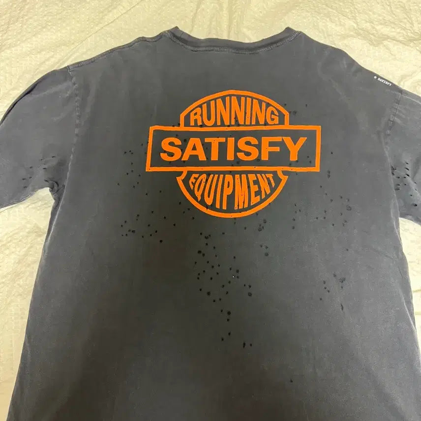 [BUNJANG] Satisfy Mostech Eagle T-Shirt XL / 새티스파이 모스테크 이글 티셔츠 XL팝니다.