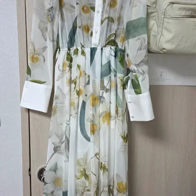 [BUNJANG] Stay With Me Orchid Narcissus Sheer Long Dress / stay with me 오키드 나르시스 시스루 롱 원피스