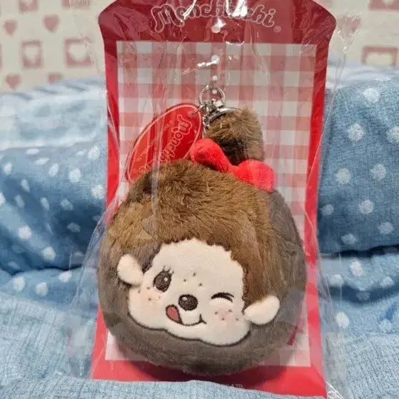 [BUNJANG] Monchhichi Face Pouch Keychain New / 몬치치 인형 키링 새상품 파우치