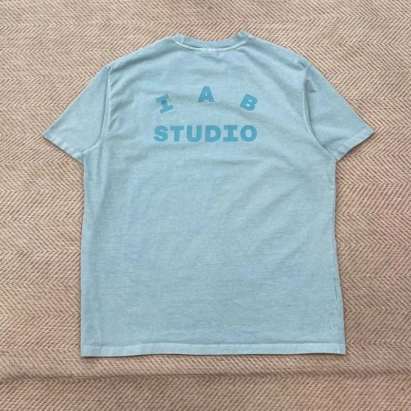 [BUNJANG] IAB Studio Logo Short Sleeve T-Shirt / 아이앱스튜디오 로고 반팔티 r3649