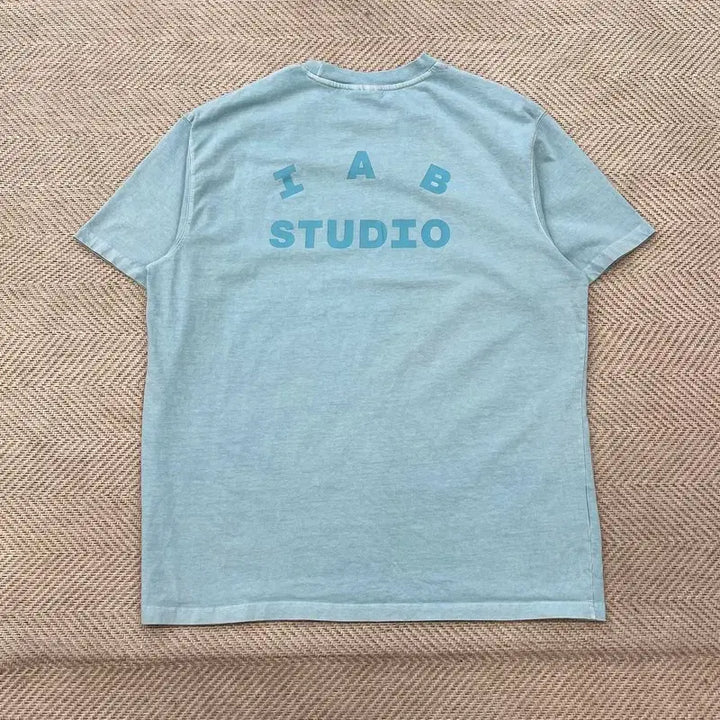 [BUNJANG] IAB Studio Logo Short Sleeve T-Shirt / 아이앱스튜디오 로고 반팔티 r3649