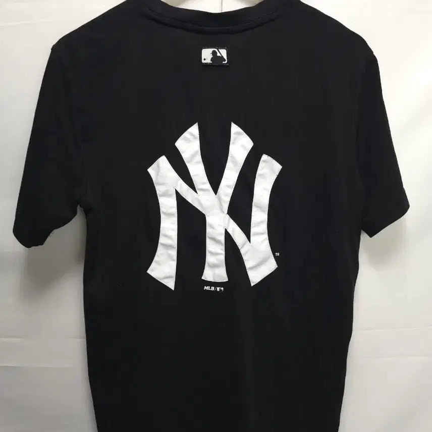 [BUNJANG] MLB New York Yankees Logo Short Sleeve T-Shirt / MLB 반팔티 L