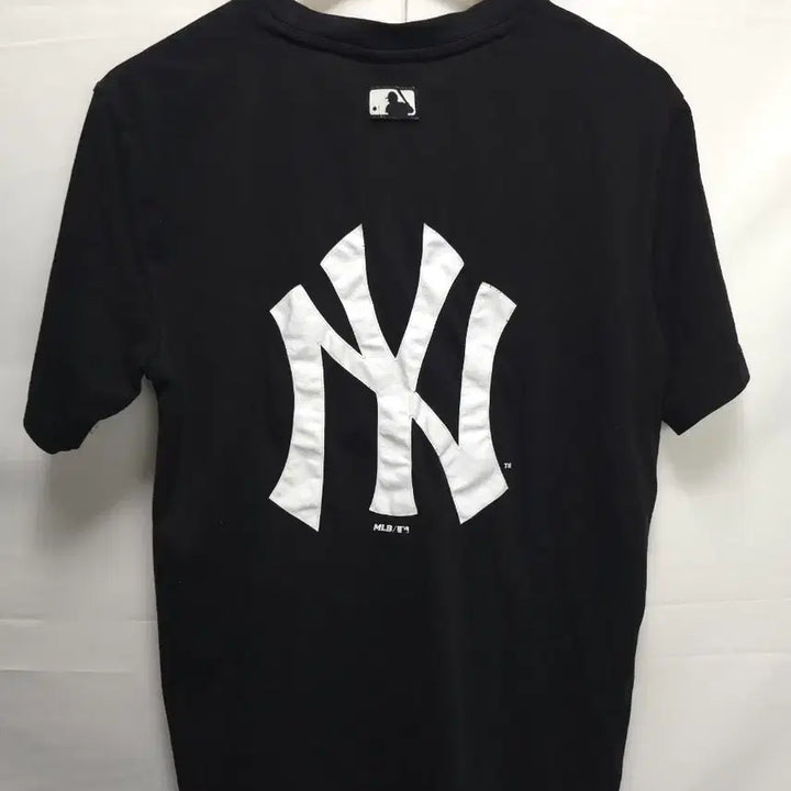 [BUNJANG] MLB New York Yankees Logo Short Sleeve T-Shirt / MLB 반팔티 L
