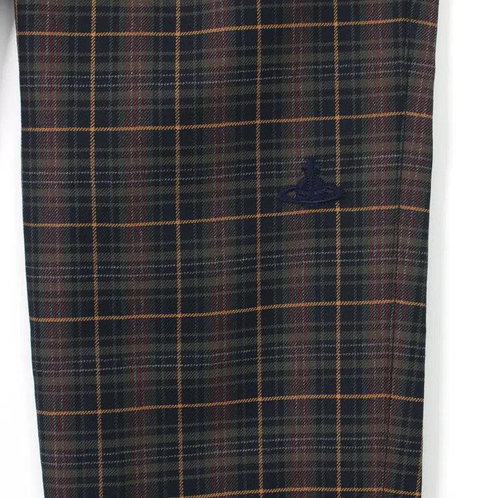 [BUNJANG] Vivienne Westwood Vintage Check Wool Slacks Leggings Pants / 비비안웨스트우드 빈티지 체크 울 슬랙스 레깅스 팬츠