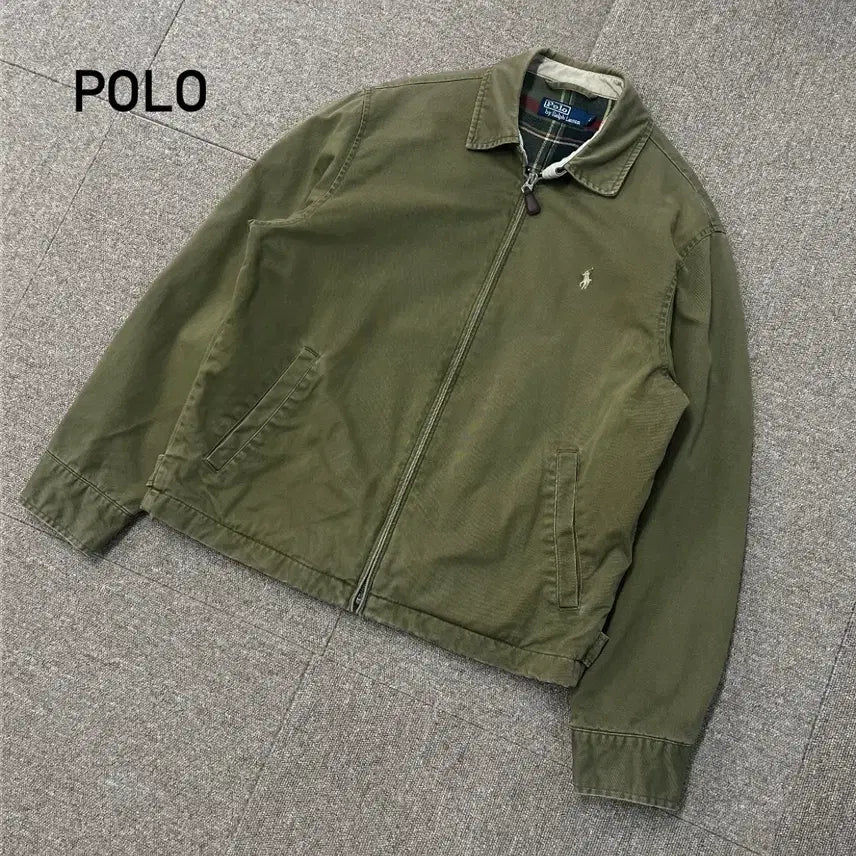 [BUNJANG] Polo Ralph Lauren Blouson Jacket / 폴로 랄프로렌 블루종 자켓