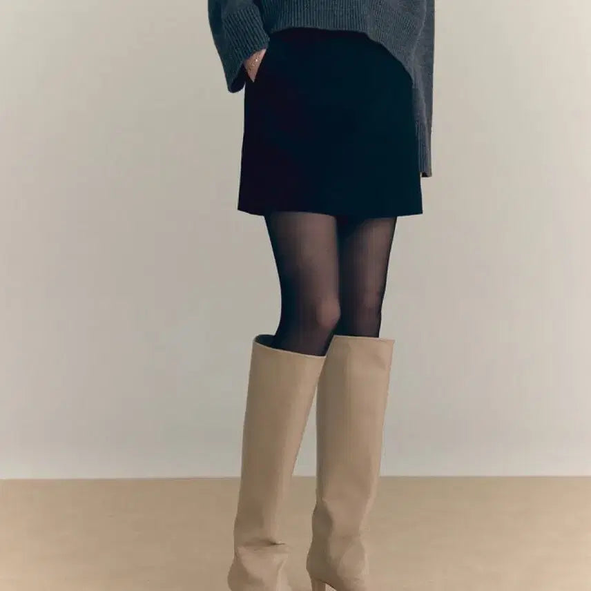 [BUNJANG] SIE Mine Mini Skirt Black S / SIE 시에 마인 미니 스커트 블랙 S