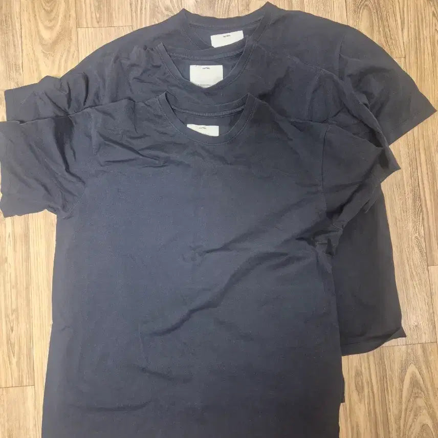 [BUNJANG] Pottery Basic T-Shirt Set (3-Pack) / 포터리 베이직 티셔츠 반팔 3장 4size
