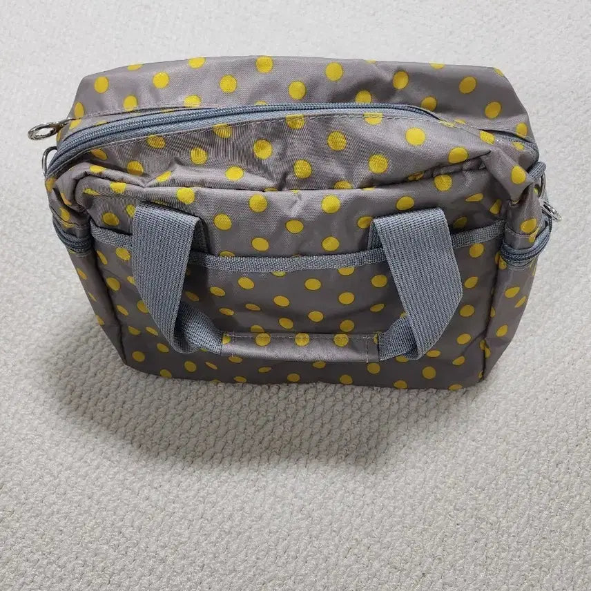 [BUNJANG] Polka Dot Tote Bag / 땡땡이 패턴 토트백 가방