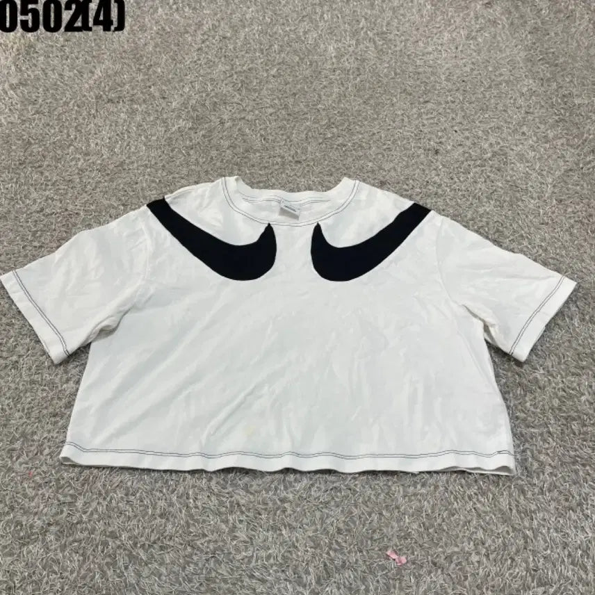 [BUNJANG] Nike Swoosh Crop T-Shirt / 나이키 스우시 크롭 반팔 티셔츠 L | 0502