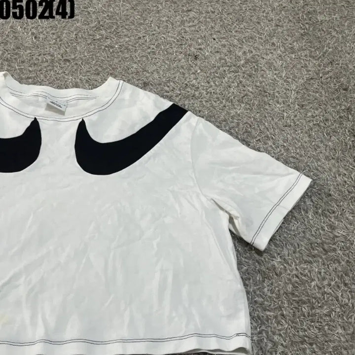 [BUNJANG] Nike Swoosh Crop T-Shirt / 나이키 스우시 크롭 반팔 티셔츠 L | 0502