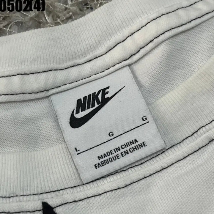[BUNJANG] Nike Swoosh Crop T-Shirt / 나이키 스우시 크롭 반팔 티셔츠 L | 0502