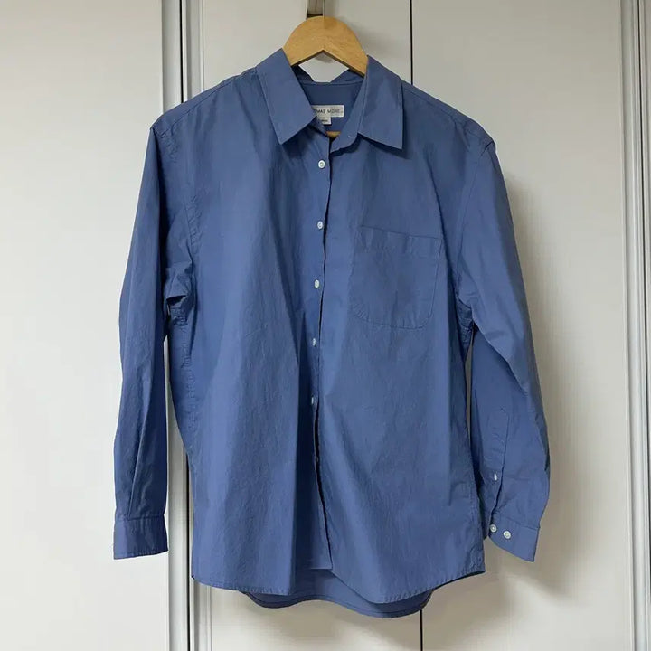 [BUNJANG] Thomasmore Paper Shirt Blue XS / 토마스모어 페이퍼 셔츠 블루 xs