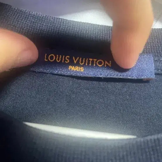 [BUNJANG] Louis Vuitton Navy Short Sleeve T-Shirt / 루이비통 네이비 반팔 티셔츠