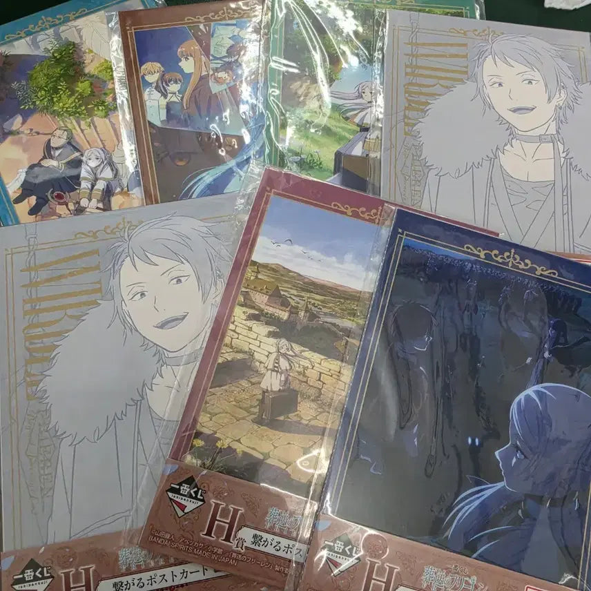 [BUNJANG] Sousou no Frieren Ichiban Kuji Postcard Bundle Set / 장송의 프리렌 포스트카드 일괄 (이치방쿠지)