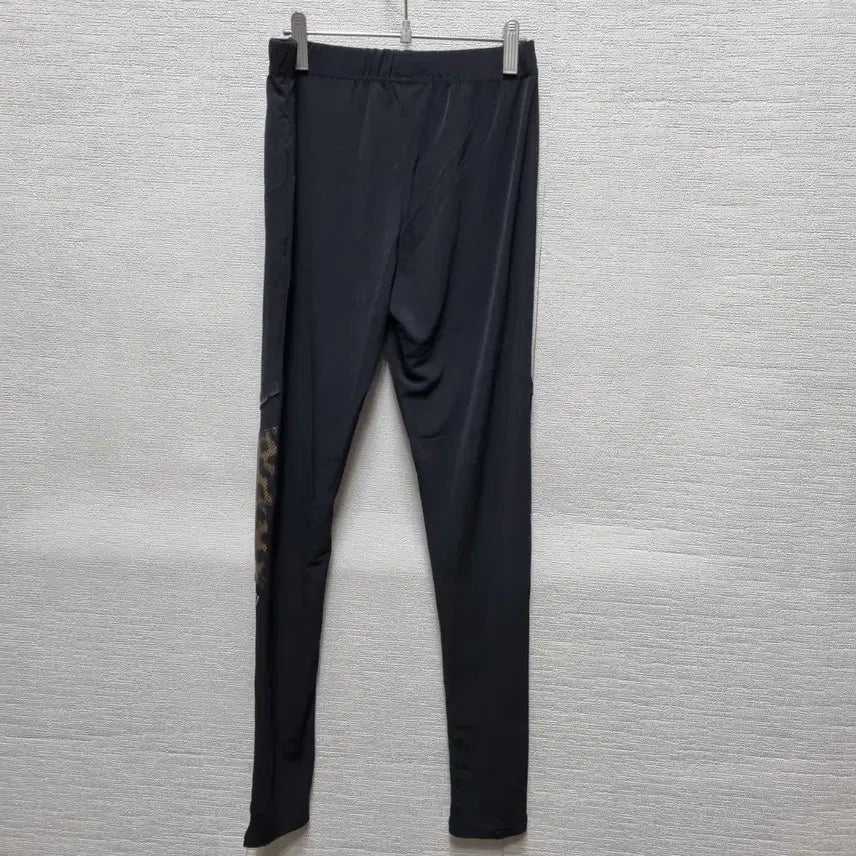 [BUNJANG] Leopard Print Zip Detail Leggings Pants / 바455 레깅스 바지