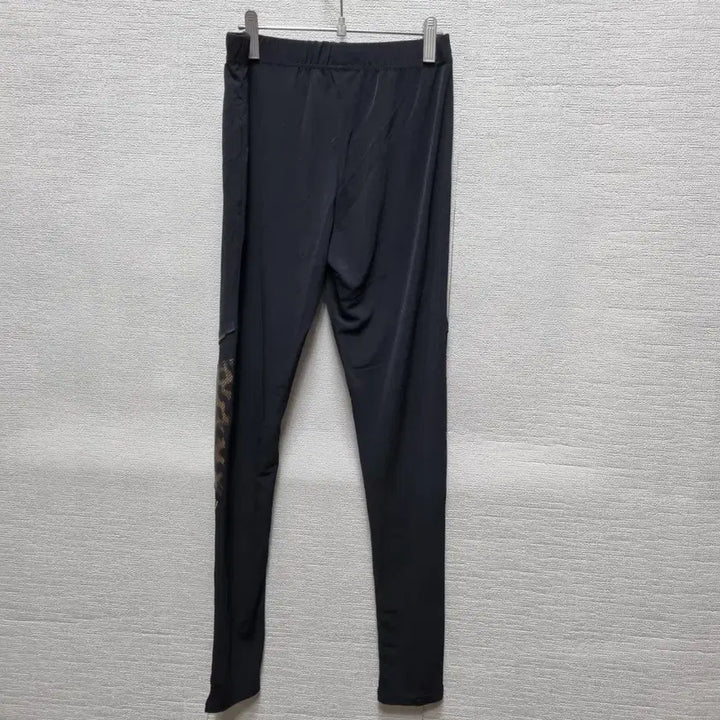 [BUNJANG] Leopard Print Zip Detail Leggings Pants / 바455 레깅스 바지