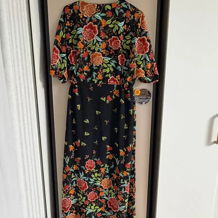 [BUNJANG] ZARA Floral Pattern Long Dress / ZARA 플라워 패턴 롱 원피스 M