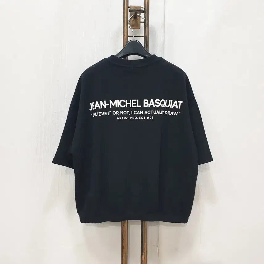 [BUNJANG] Jean-Michel Basquiat x Clyde &amp; Co Oversized T-Shirt / (JJ30068)장미쉘 바스키아 X 클라이드앤 오버핏 티셔츠 90