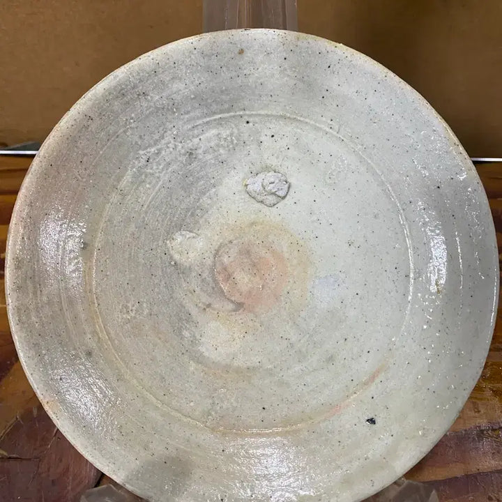 [BUNJANG] Buncheongware Guiyal Plate / 분청사기 귀얄접시