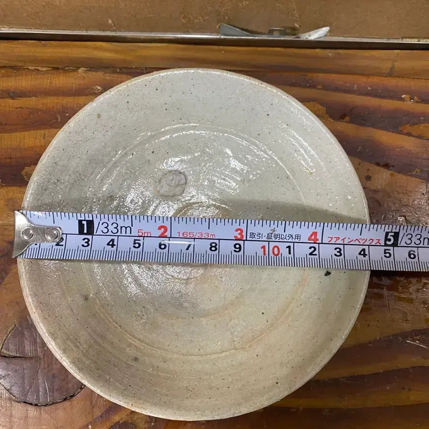 [BUNJANG] Buncheongware Guiyal Plate / 분청사기 귀얄접시