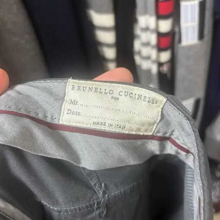 [BUNJANG] Brunello Cucinelli Chino Cotton Casual Pants / 브루넬로 쿠치넬리 매장 정품 치노 코튼 캐주얼 팬츠