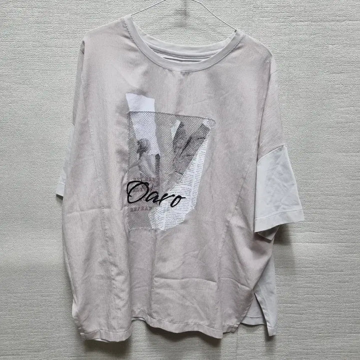 [BUNJANG] Unique Printing Oversized T-Shirt / 바456 반팔 티셔츠