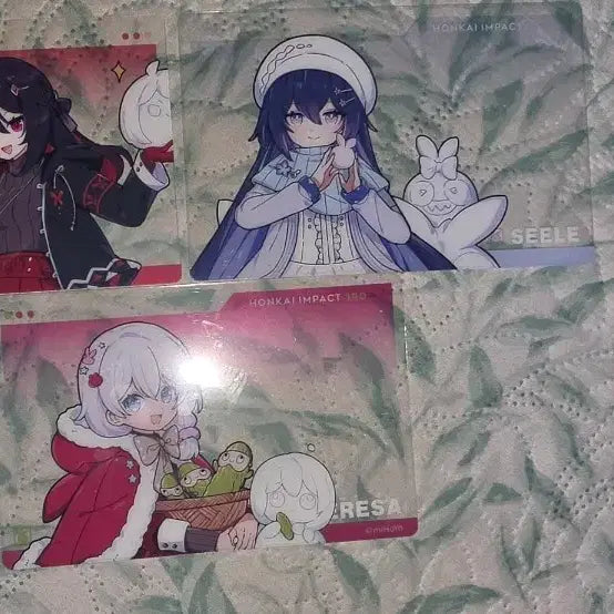 [BUNJANG] Honkai Impact 3rd Acrylic Card Set / 붕괴3 아크릴 카드 세트