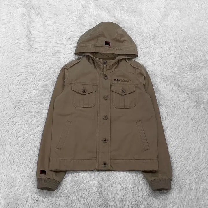 [BUNJANG] Fubu Brown Hooded Jacket / 후부 Fubu 후드 자켓 브라운