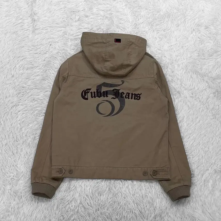 [BUNJANG] Fubu Brown Hooded Jacket / 후부 Fubu 후드 자켓 브라운