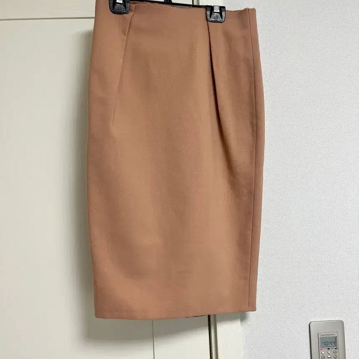 [BUNJANG] LANVIN COLLECTION Beige H-Line Midi Skirt (Waist 64cm) / LANVIN COLLECTION 베이지 H라인 스커트 허리64