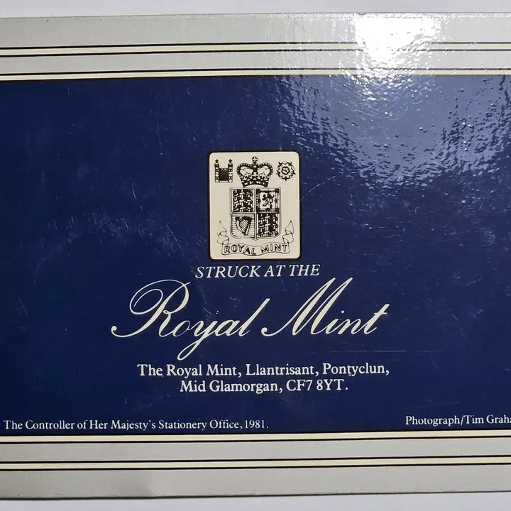 [BUNJANG] Charles and Diana Royal Wedding Commemorative Crown Coin / [미사용] 영국 찰스 왕세자 다이애나 결혼 기념 대형1크라운 K31