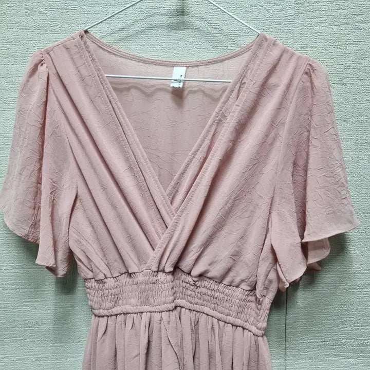 [BUNJANG] Chiffon Wrap Long Dress / 바458 쉬폰 랩 롱 원피스
