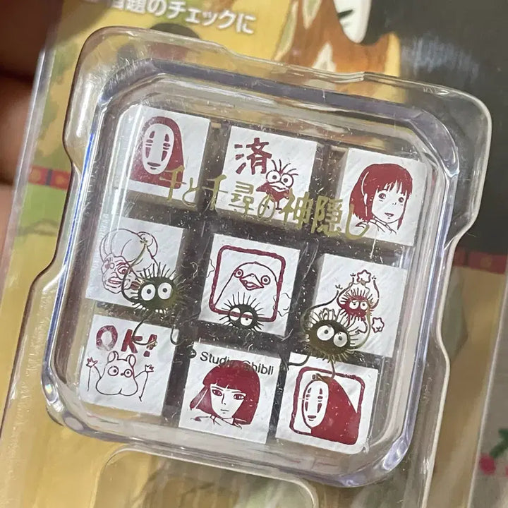 [BUNJANG] Spirited Away No-Face Ghibli Mini Stamp Set / 센과 치히로의 행방불명 가오나시 지브리 미니 스탬프세트