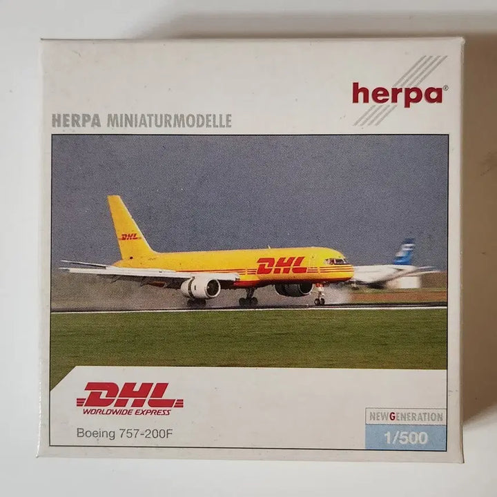 [BUNJANG] Herpa DHL Boeing 757-200F 1/500 Diecast Aircraft Model / Herpa DHL Boeing 757-200F 항공기 모형