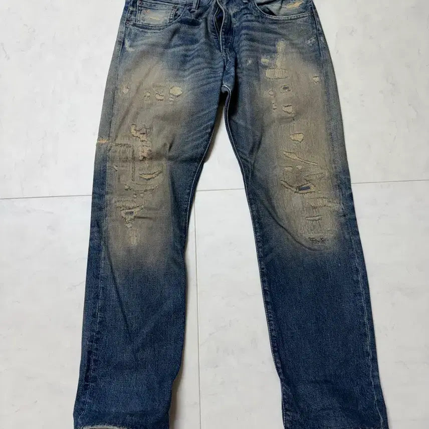 [BUNJANG] RRL Washed Denim Pants / RRL 데님 팬츠