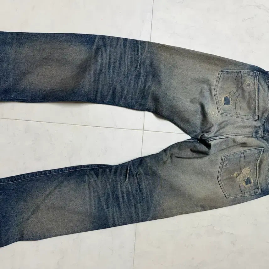 [BUNJANG] RRL Washed Denim Pants / RRL 데님 팬츠