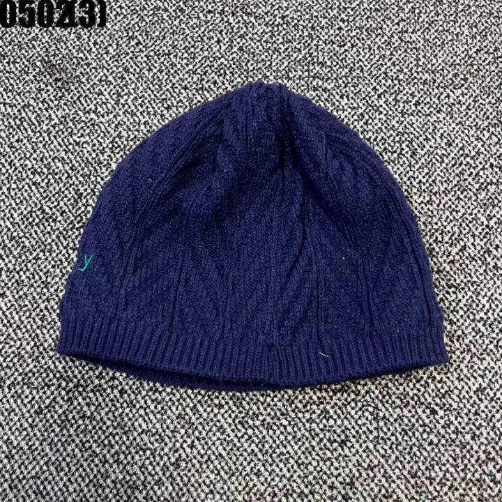 [BUNJANG] Discovery Expedition Navy Knit Hat / 디스커버리 익스페디션 네이비 니트 모자 0502