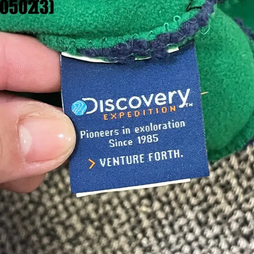 [BUNJANG] Discovery Expedition Navy Knit Hat / 디스커버리 익스페디션 네이비 니트 모자 0502