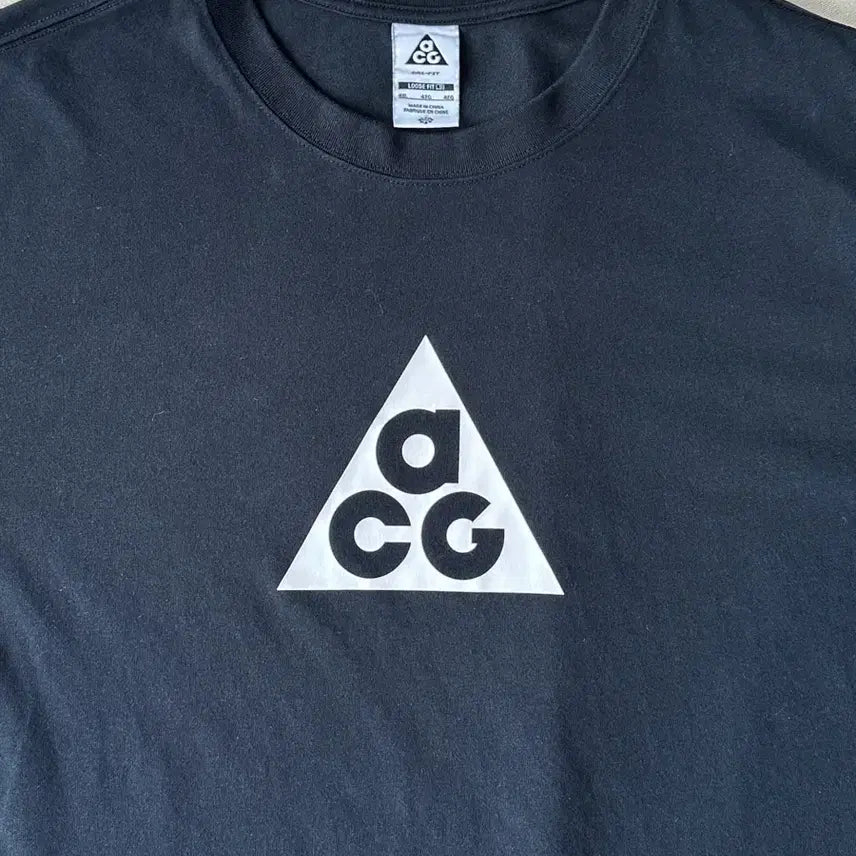 [SOLD OUT] 나이키 ACG 반팔 티셔츠 블랙 4XL