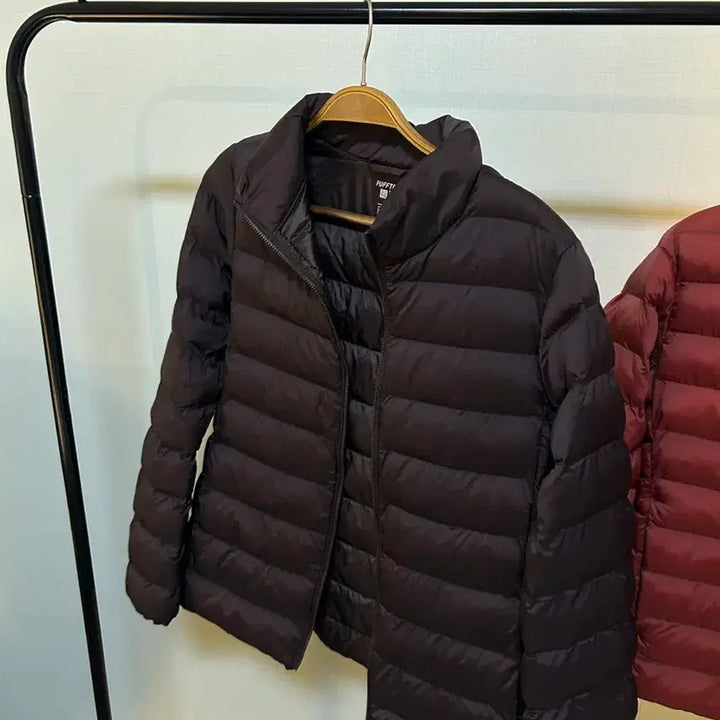 [BUNJANG] Uniqlo Puff Tech Jacket Burgundy Red / 유니클로 퍼프테크 버건디 레드 s / L