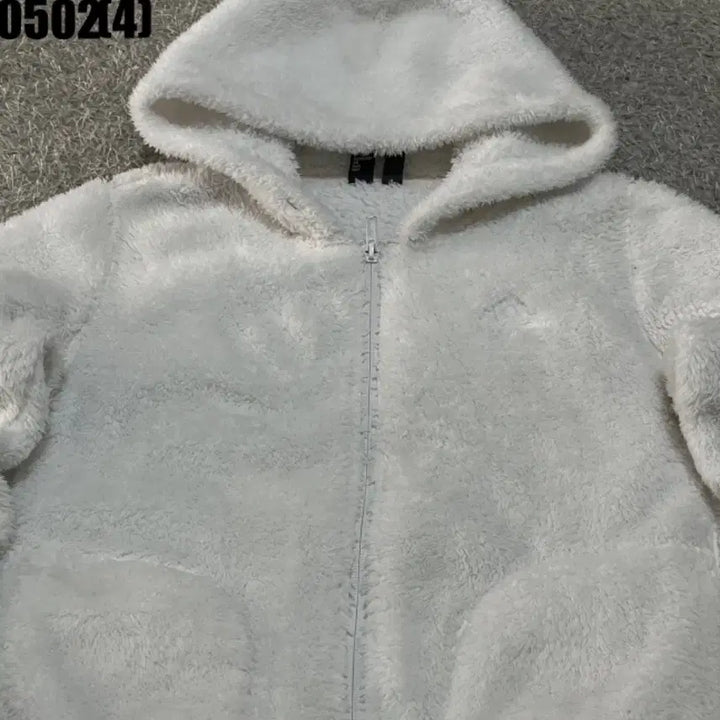 [BUNJANG] Adidas Fleece Zip-Up Hoodie - Size M / 아디다스 후드 뽀글이 집업 M | 0502