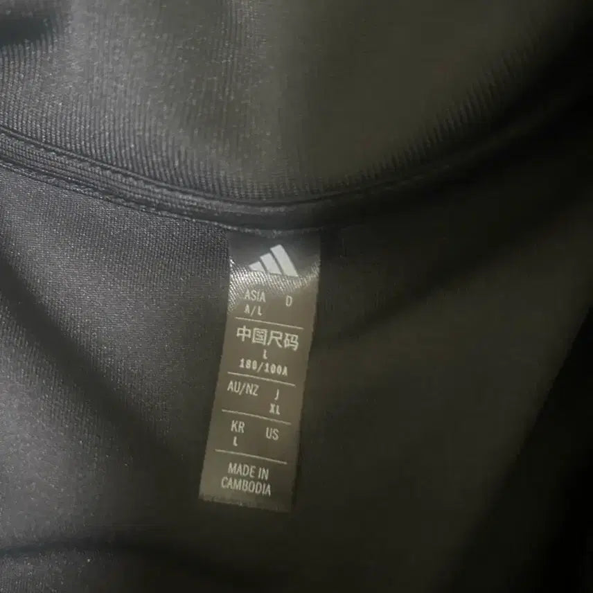 [BUNJANG] Adidas Black Track Jacket / 아디다스 신형 검정 져지