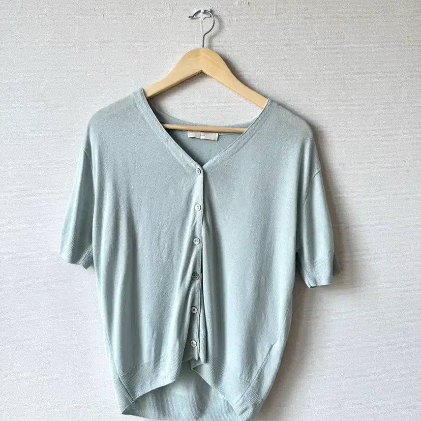 [BUNJANG] Orr Linen Short-Sleeve Button Shirt Size S / Orr 오르 린넨 버튼 반팔 S 55